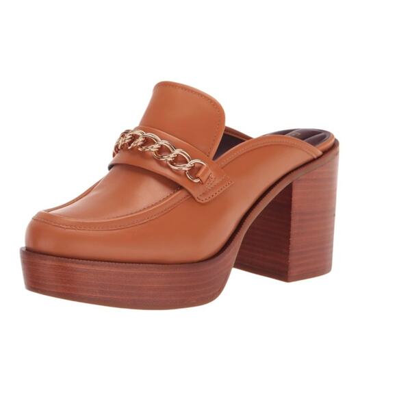 Franco Sarto Women's L-katraclog Mules Caramel Light Brown Size 8.5 - Picture 1 of 10
